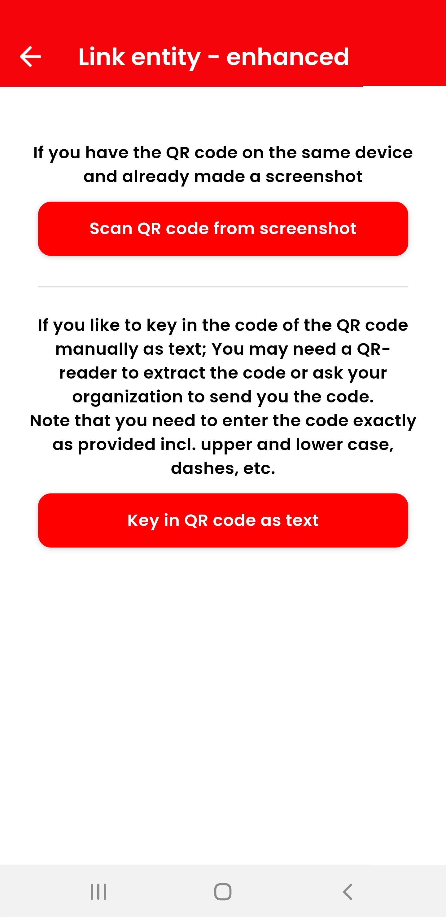 QR code scanning other