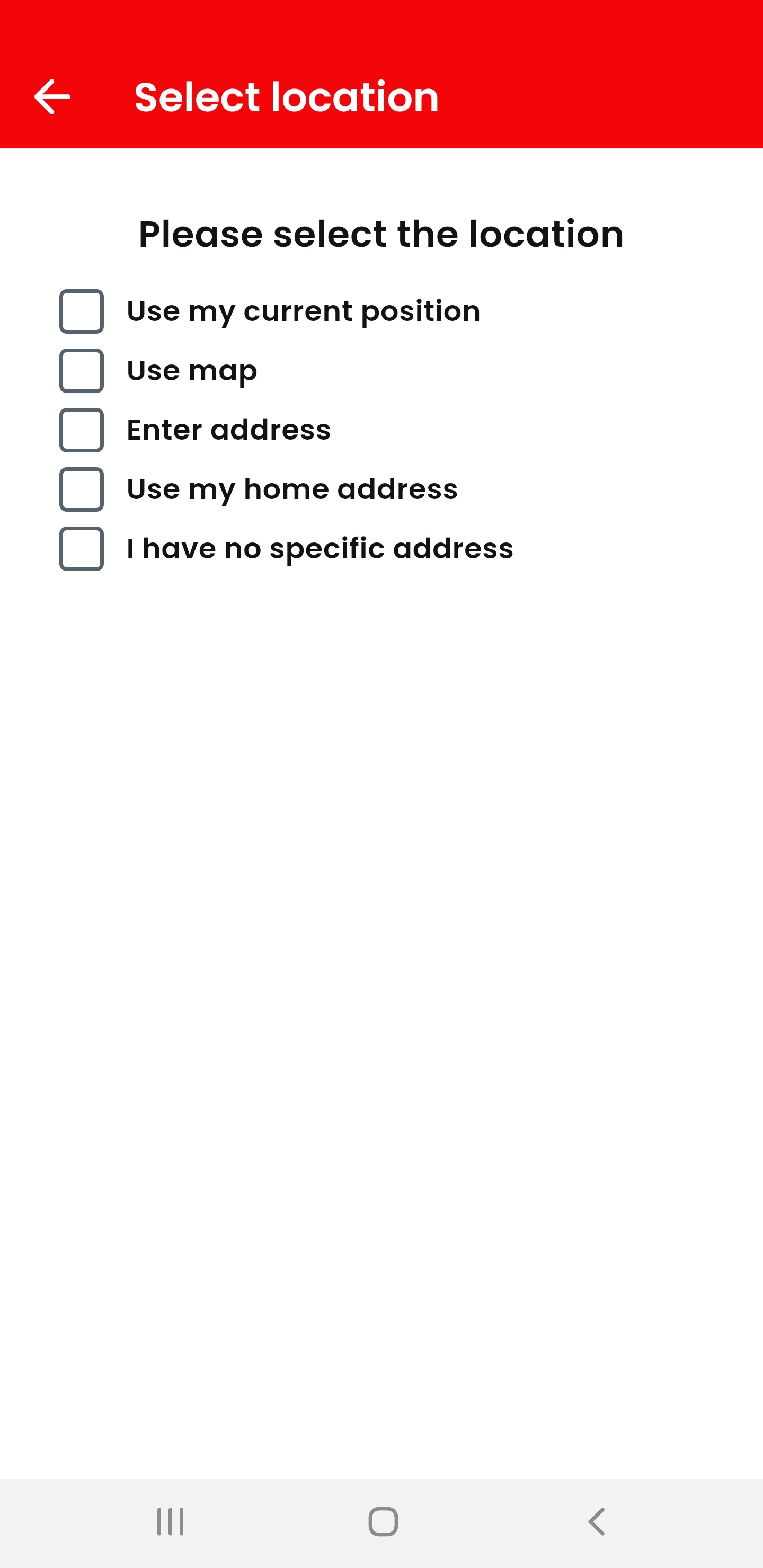 Public areas subtypes